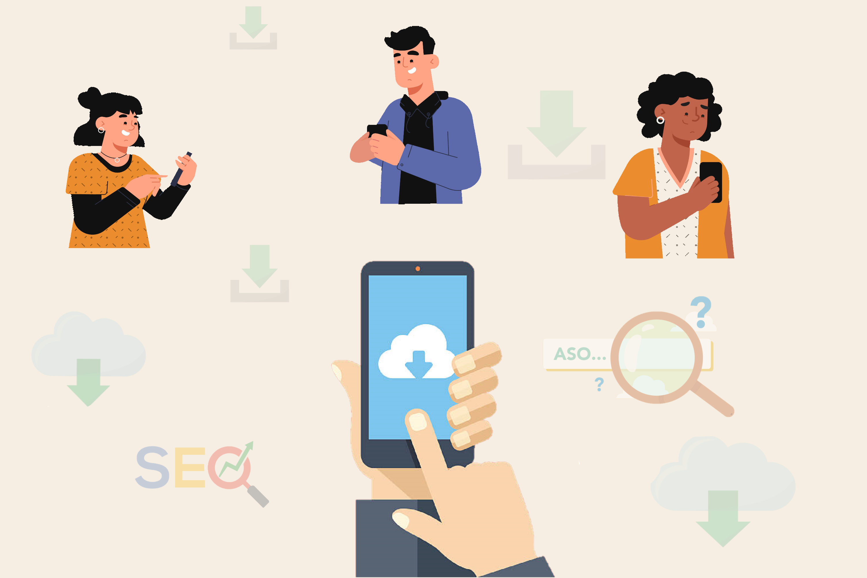 How to get more app downloads for free with ASO and SEO