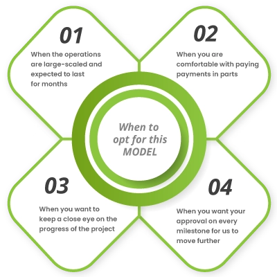 MILESTONE BASED
BILLING model